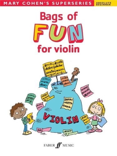 Mary Cohen: Bags Of Fun for Violin - Superseries Absolute Beginner - nuty na skrzypce dla początkujących