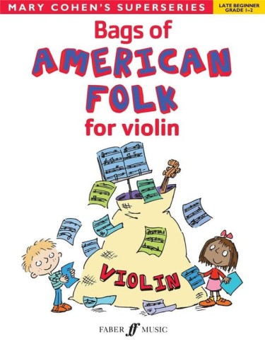 Mary Cohen: Bags Of American Folk for Violin - Superseries Grade 1-2 - nuty na skrzypce dla początkujących