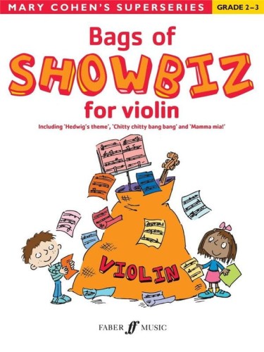 Mary Cohen: Bags Of Showbiz for Violin - Superseries Grade 2-3 - nuty na skrzypce dla początkujących