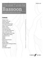 Chinese Tunes for Bassoon - melodie chińskie - nuty na fagot i fortepian