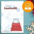 Zimowe Łaminutki - arkusze z ćwiczeniami muzycznymi dla dzieci do wydruku (produkt cyfrowy - plik PDF)