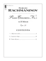 Sergiusz Rachmaninow: Concerto No. 3 in D Minor Op. 30 - III koncert fortepianowy d-moll - nuty na fortepian (+ audio online)