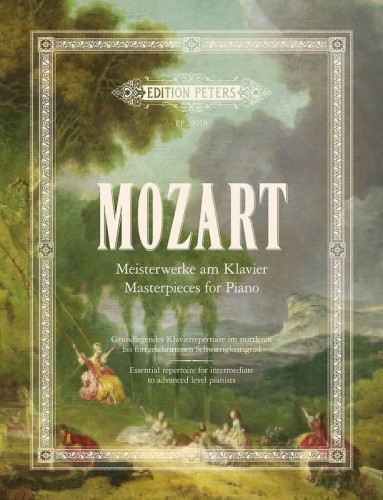 Masterpieces for Piano: Wolfgang Amadeus Mozart - arcydzieła kompozytora - nuty na fortepian