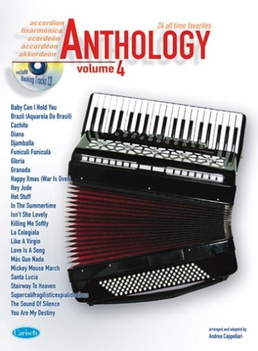 Accordion Anthology 4 - 24 All Time Favorites - nuty na akordeon (+ płyta CD)