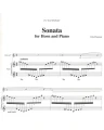 Eric Ewazen: Sonata for Horn and Piano - nuty na waltornię (róg) i fortepian
