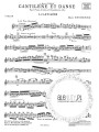 Marc Eychenne  Cantilene et Danse - Trio pour violon, saxophone alto et piano - nuty na skrzypce, saksofon altowy i fortepian