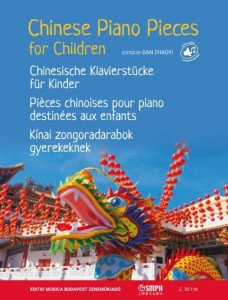 Chinese Piano Pieces for Children - Dan Zhaoyi (+ audio online) - melodie chińskie - łatwe nuty na fortepian dla dzieci