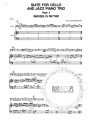 Claude Bolling  Suite For Cello And Jazz Piano Trio (partytura i głosy) - suita na wiolonczelę i fortepian + opcjonalnie kontrabas i perkusja