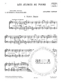 Alexandre Tansman Les Jeunes au Piano 3 - nuty na fortepian