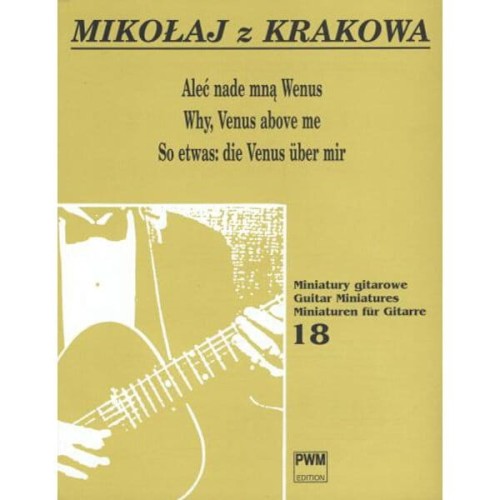 Aleć nade mną Wenus - nuty na gitarę - Mikołaj z Krakowa