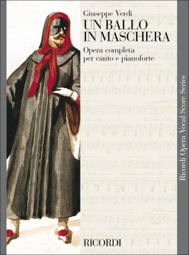 Giuseppe Verdi: Un ballo in maschera - opera Bal maskowy - nuty na głos, chór i fortepian