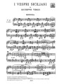 Giuseppe Verdi: I Vespri Siciliani - Les vepres siciliennes - opera Nieszpory sycylijskie - nuty na głos, chór i fortepian