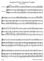 Georg Philipp Telemann: Two Sonatas for Flute and Basso continuo from Essercizii musici - Dwie sonaty D-dur i G-dur - nuty na flet poprzeczny i fortepian