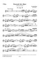 Theobald Bohm: Souvenir Des Alpes - Six Morceaux de salon Volume 2 - nuty na flet poprzeczny z fortepianem