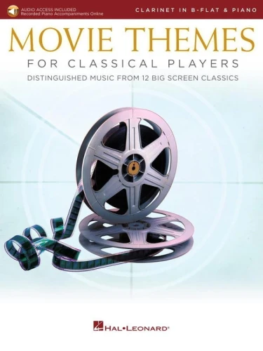 Movie Themes for Classical Players: Clarinet and Piano (+ audio online) - nuty na klarnet i fortepian