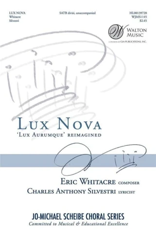 Eric Whitacre: Lux Nova - nuty na chór mieszany