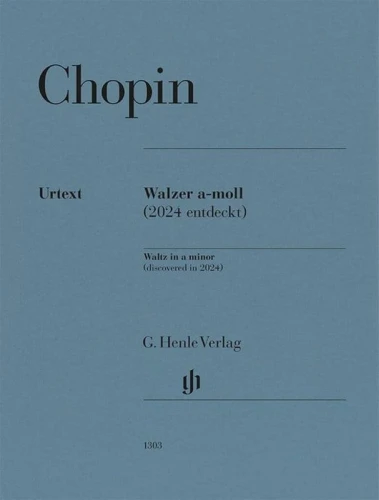 Fryderyk Chopin: Walc a-moll odkryty w 2024 roku - nuty na fortepian
