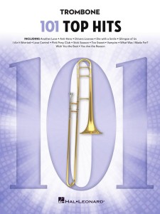 101 Top Hits: Trombone - piosenki z list przebojów - nuty na puzon solo