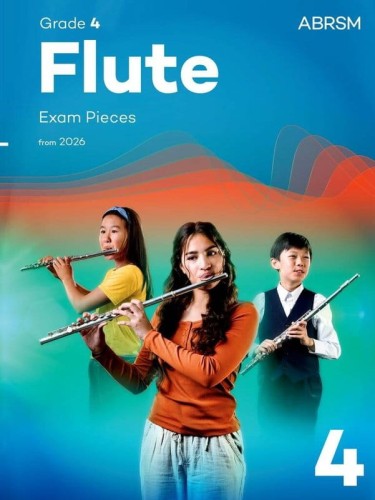 Flute Exam Pieces - ABRSM Grade 4 - from 2026 (+ audio online) - nuty na flet poprzeczny z fortepianem