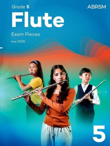 Flute Exam Pieces - ABRSM Grade 5 - from 2026 (+ audio online) - nuty na flet poprzeczny z fortepianem