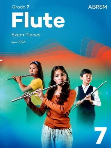 Flute Exam Pieces - ABRSM Grade 7 - from 2026 (+ audio online) - nuty na flet poprzeczny z fortepianem