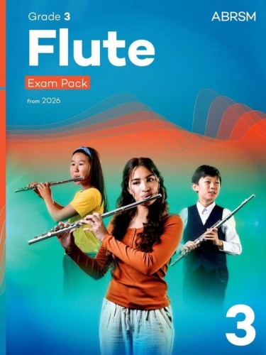 Flute Exam Pack - ABRSM Grade 3 - from 2026 (+ audio online) - nuty na flet poprzeczny z fortepianem