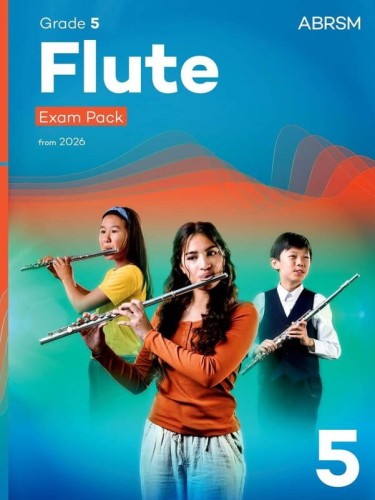 Flute Exam Pack - ABRSM Grade 5 - from 2026 (+ audio online) - nuty na flet poprzeczny z fortepianem