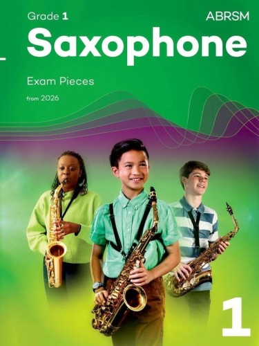 Saxophone Exam Pieces - ABRSM Grade 1 - from 2026 (+ audio online) - nuty na saksofon z fortepianem