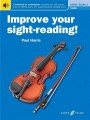 Improve Your Sight-Reading - Violin Initial-Grade 1 - Paul Harris - nauka czytania nut na skrzypce dla początkujących