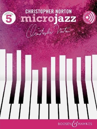 Christopher Norton: Microjazz Piano Collection 5 (+ audio online) - nuty na fortepian