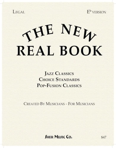 The New Real Book volume 1 - Eb version - standardy jazzowe na instrumenty Es