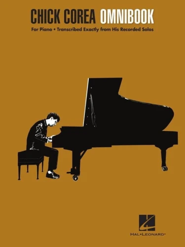 Chick Corea Omnibook for Piano - Transcribed Exactly from His Recorded Solos - nuty na fortepian