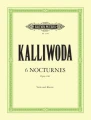 Johann Wenzel Kalliwoda (Jan Kalivoda) - Six Nocturnes op. 186 - 6 nokturnów - nuty na altówkę i fortepian