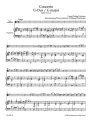 Georg Philipp Telemann: Concerto for Viola, Strings and Basso continuo in G major TWV 51:G9 - koncert altówkowy G-dur - nuty na altówkę i fortepian