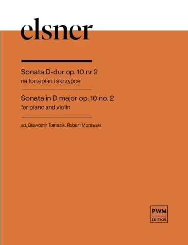 Józef Elsner: Sonata F-dur op. 10 nr 2 - nuty na skrzypce i fortepian