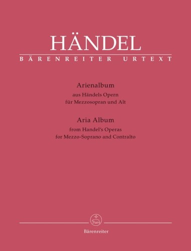 Georg Friedrich Handel: Aria Album for Mezzo-Soprano and Contralto from Handel's Operas - arie operowe na mezzosopran i kontralt - nuty na głos z fortepianem