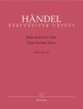 Georg Friedrich Handel: Neun deutsche Arien HWV 202-210 - Nine German Arias - dziewięć arii niemieckich - nuty na głos, instrument i fortepian