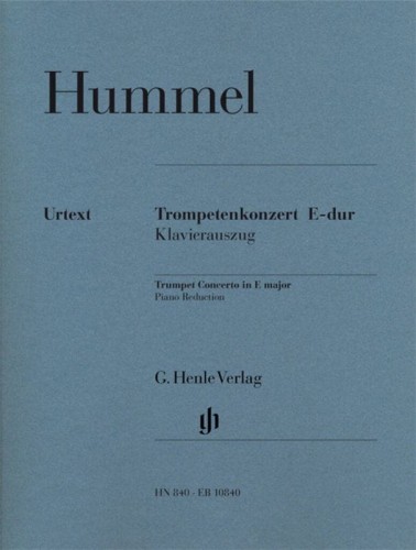 Johann Nepomuk Hummel: Trompetenkonzert E-dur - Trumpet Concerto - koncert trąbkowy - nuty na trąbkę i fortepian