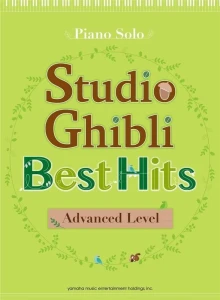 Studio Ghibli Best Hits for Piano Solo - Advanced Level - 10 piosenek - nuty na fortepian