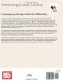 Achieving Guitar Artistry: William Bay - Contemporary Baroque Etudes - nuty na gitarę