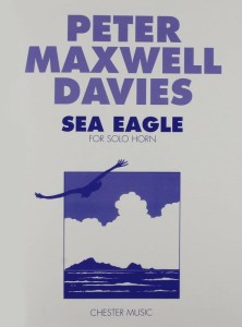 Peter Maxwell Davies: Sea Eagle for Solo Horn - nuty na waltornię (róg)