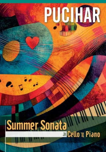 Blaz Pucihar: Summer Sonata for Cello and Piano - nuty na wiolonczelę z fortepianem