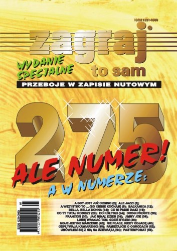 Zagraj to sam - wydanie specjalne 275 - nuty na keyboard