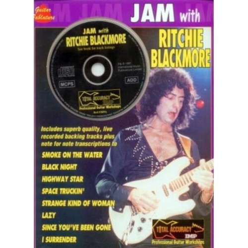 Jam with Ritchie Blackmore - nuty i tabulatury na gitarę elektryczną (+ płyta CD)