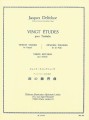 Jacques Delecluse: Vingt Etudes pour Timbales - 20 etiud na kotły