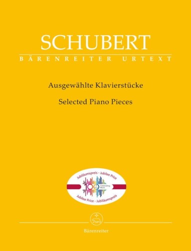 Franz Schubert: Selected Piano Pieces - 4 wybrane kompozycje - nuty na fortepian