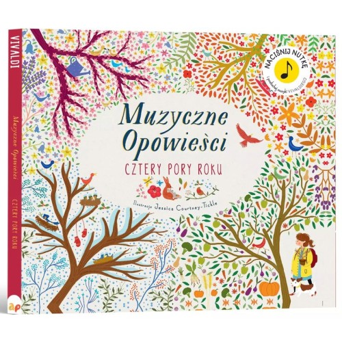 Muzyczne opowieści - Cztery pory roku - książeczka dźwiękowa dla dzieci
