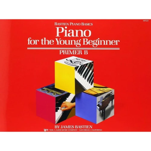 Bastien Piano Basics: Piano For The Young Beginner Primer B - szkoła gry na pianinie dla młodych początkujących