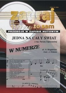 Zagraj to sam - nr 11/1999 (074) - przeboje w zapisie nutowym - nuty na keyboard