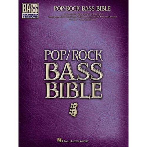 Pop/Rock Bass Bible (Bass Recorded Versions) - nuty i tabulatury na gitarę basową